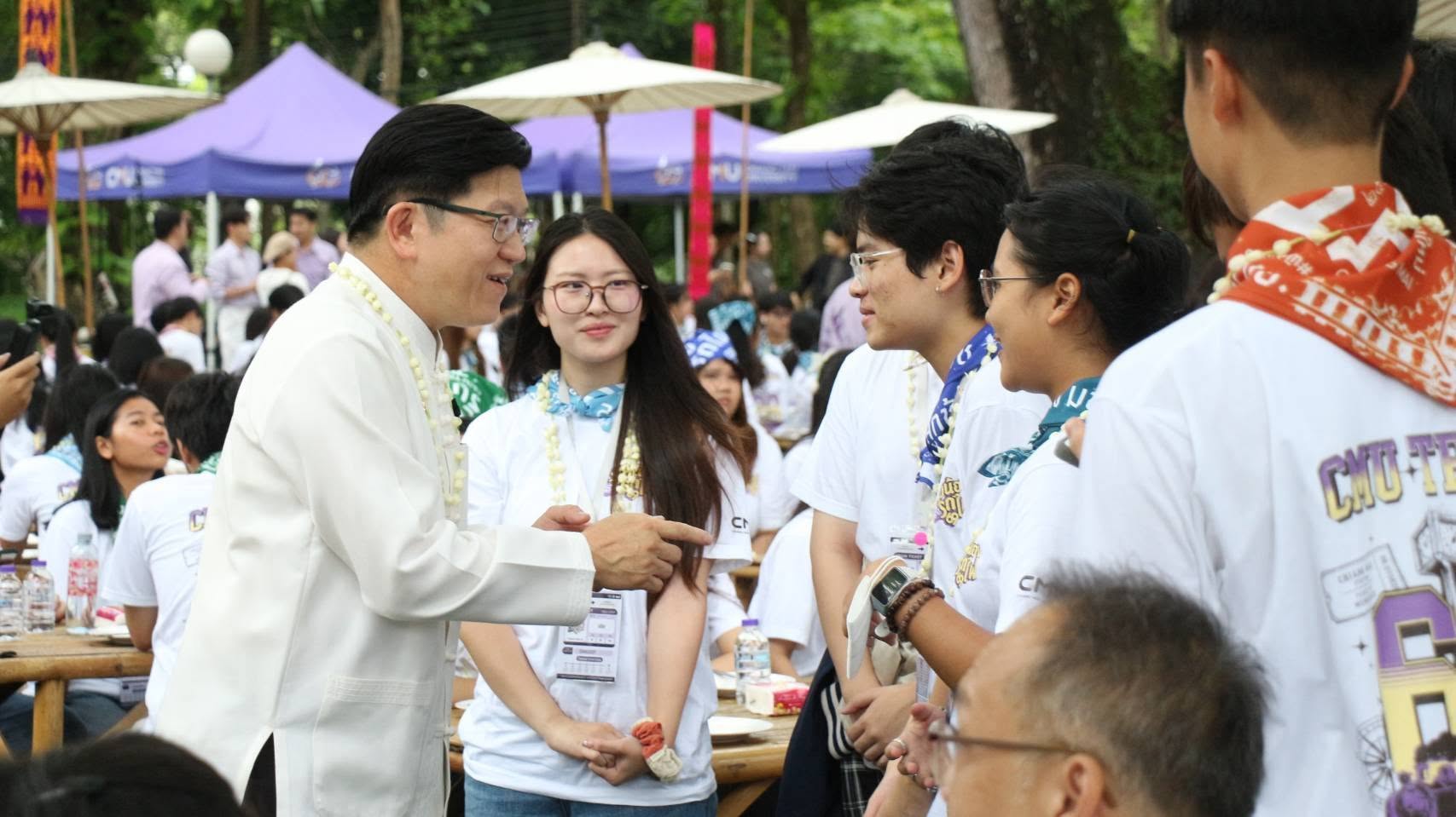 มหาวิทยาลัยเชียงใหม่ สืบสาน  #ประเพณีรับน้องรถไฟ ที่มีมาอย่างยาวนานกว่า 63 ปี